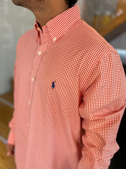 Camisa Polo R.L hombre Algodón