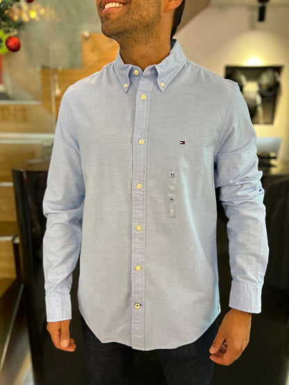 Camisa Tommy Hilfiger Celeste N.C