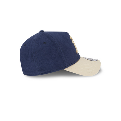 Gorra New Era 940 Athletics Oakland Azul Gamuza