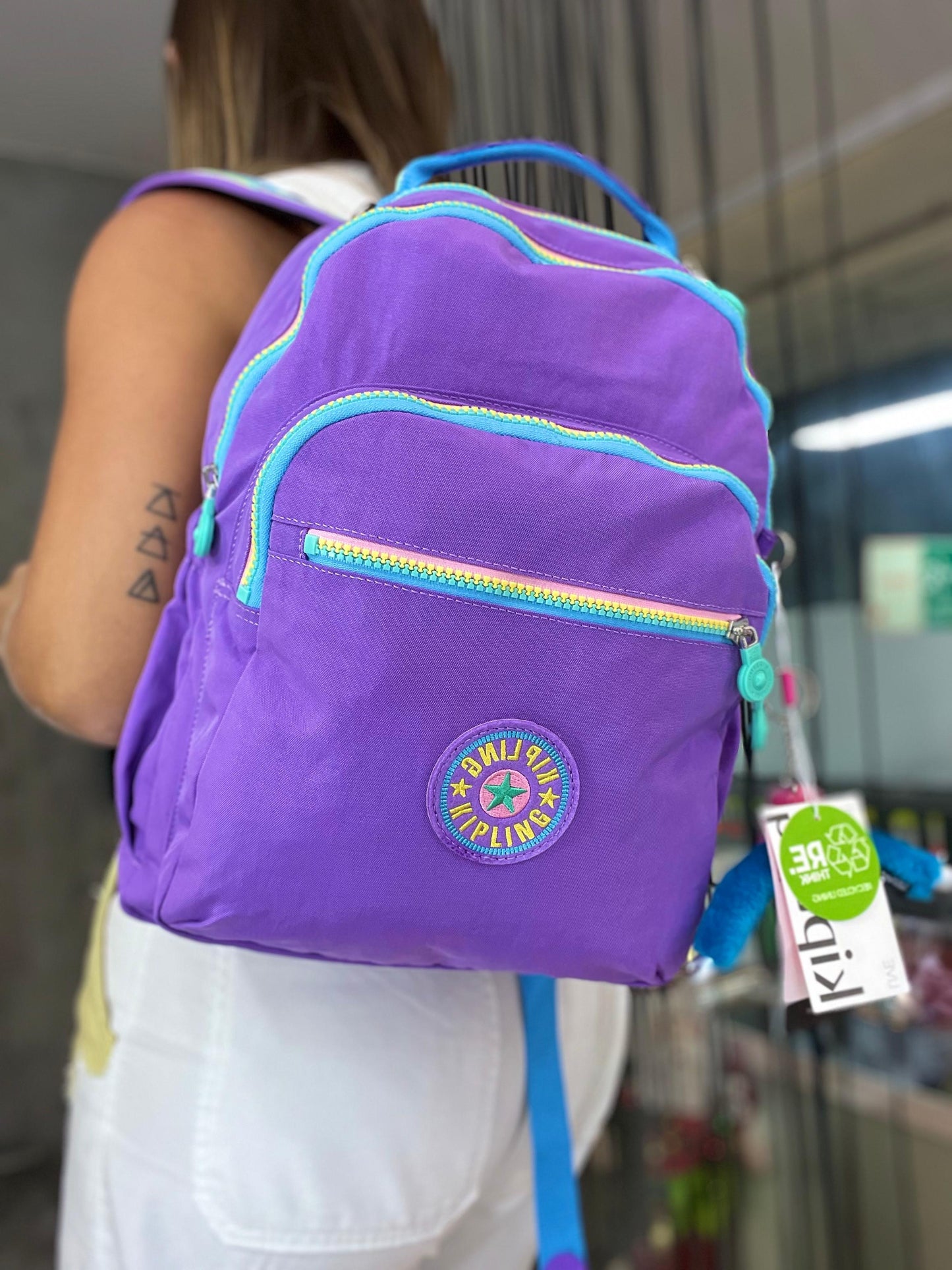 Morral talla M Morado