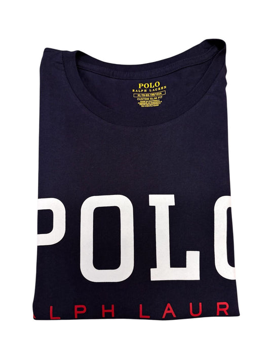 Camiseta Polo R.L hombre Algodón Azul