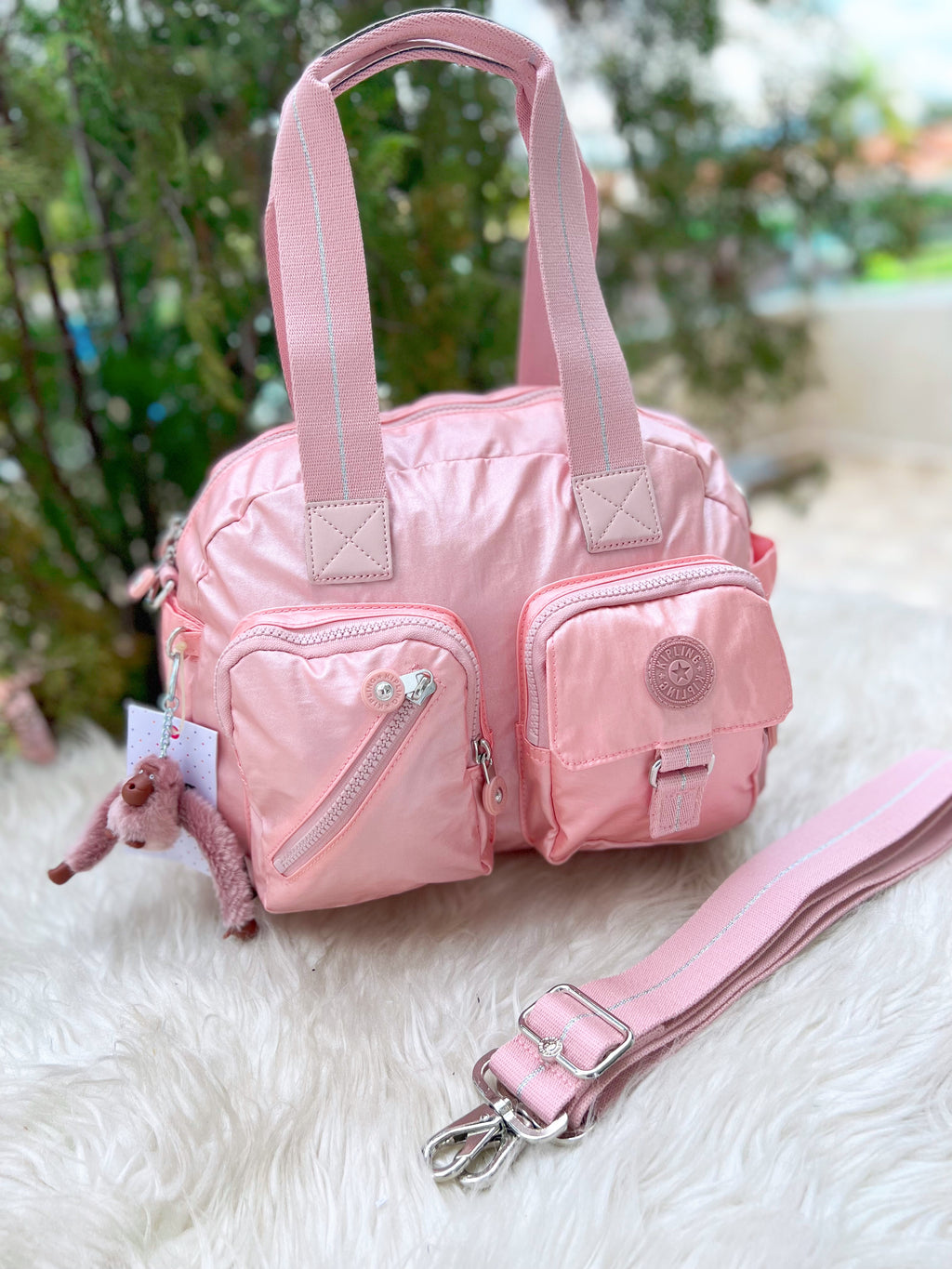 Bolso De Mano Defea Rosado