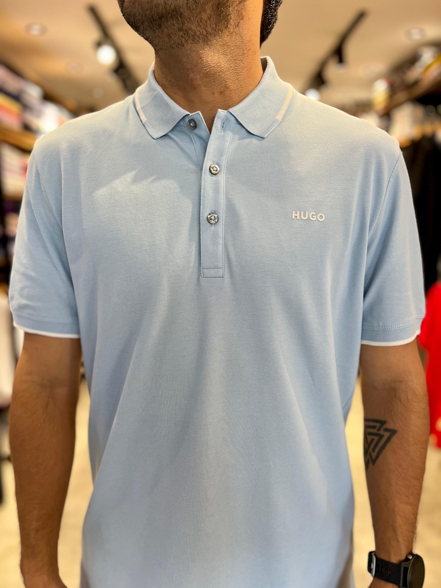 Polo Hugo Boss Celeste Slim Fit