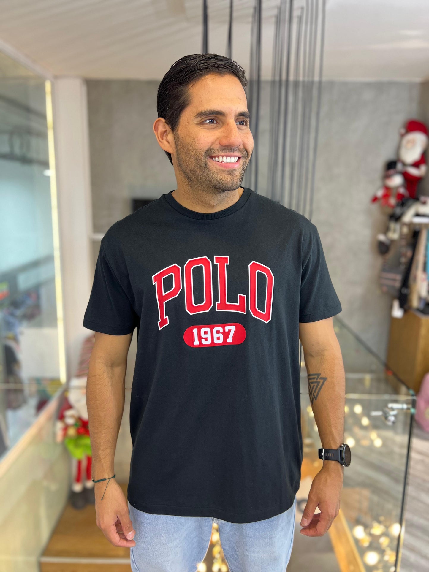 Camiseta Polo R.L hombre Algodón