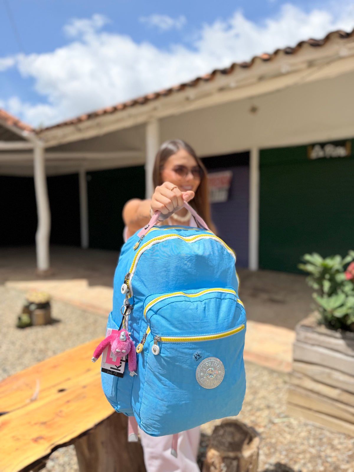 Morral Talla L Azul
