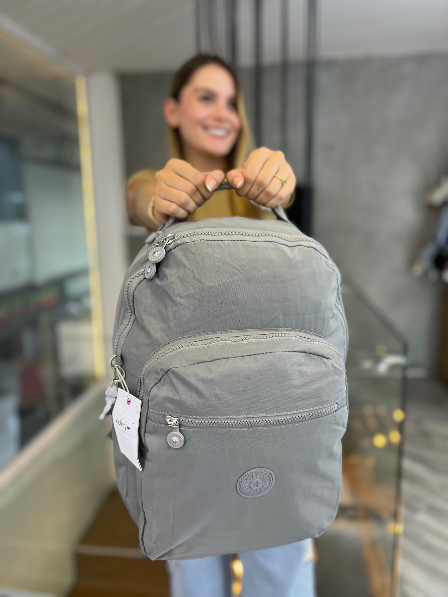 Morral Talla L Gris