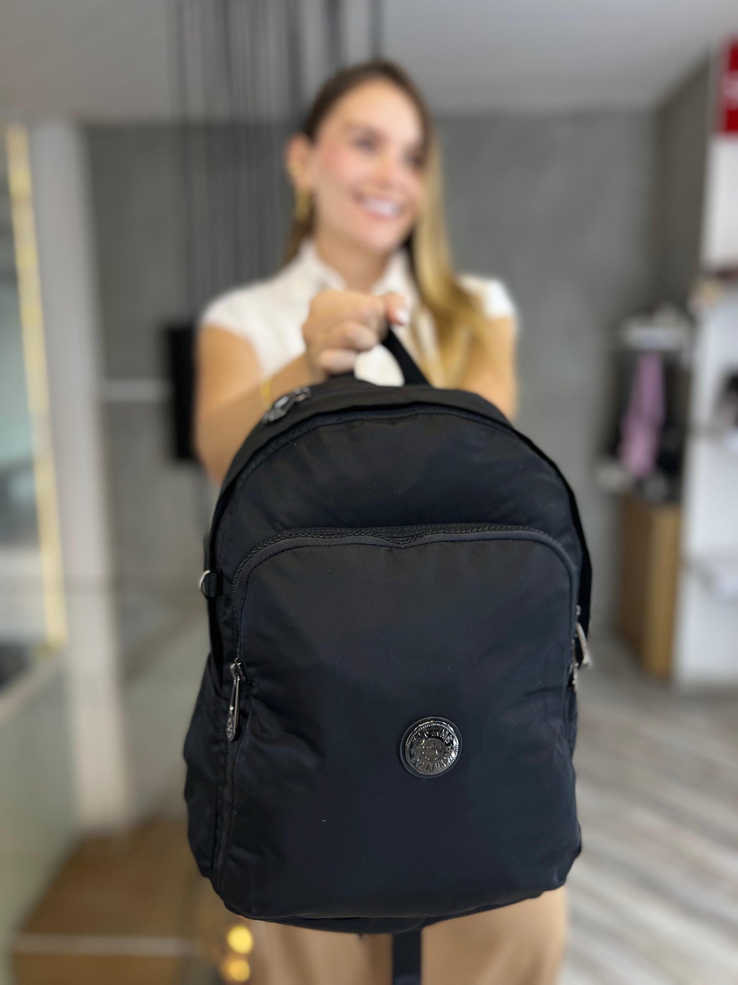 Morral talla M Negro