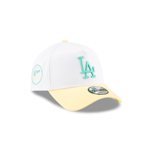 Gorra New Era LA Ajustable Blanca