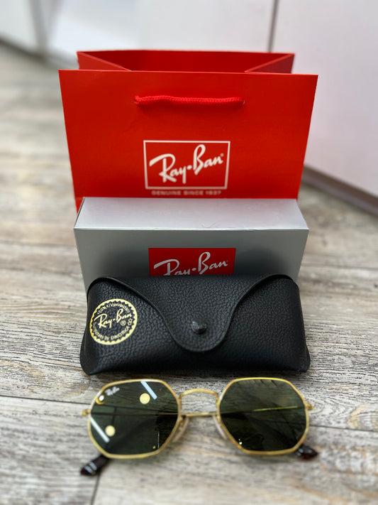 Gafas De Sol Marco Dorado Lente Negro