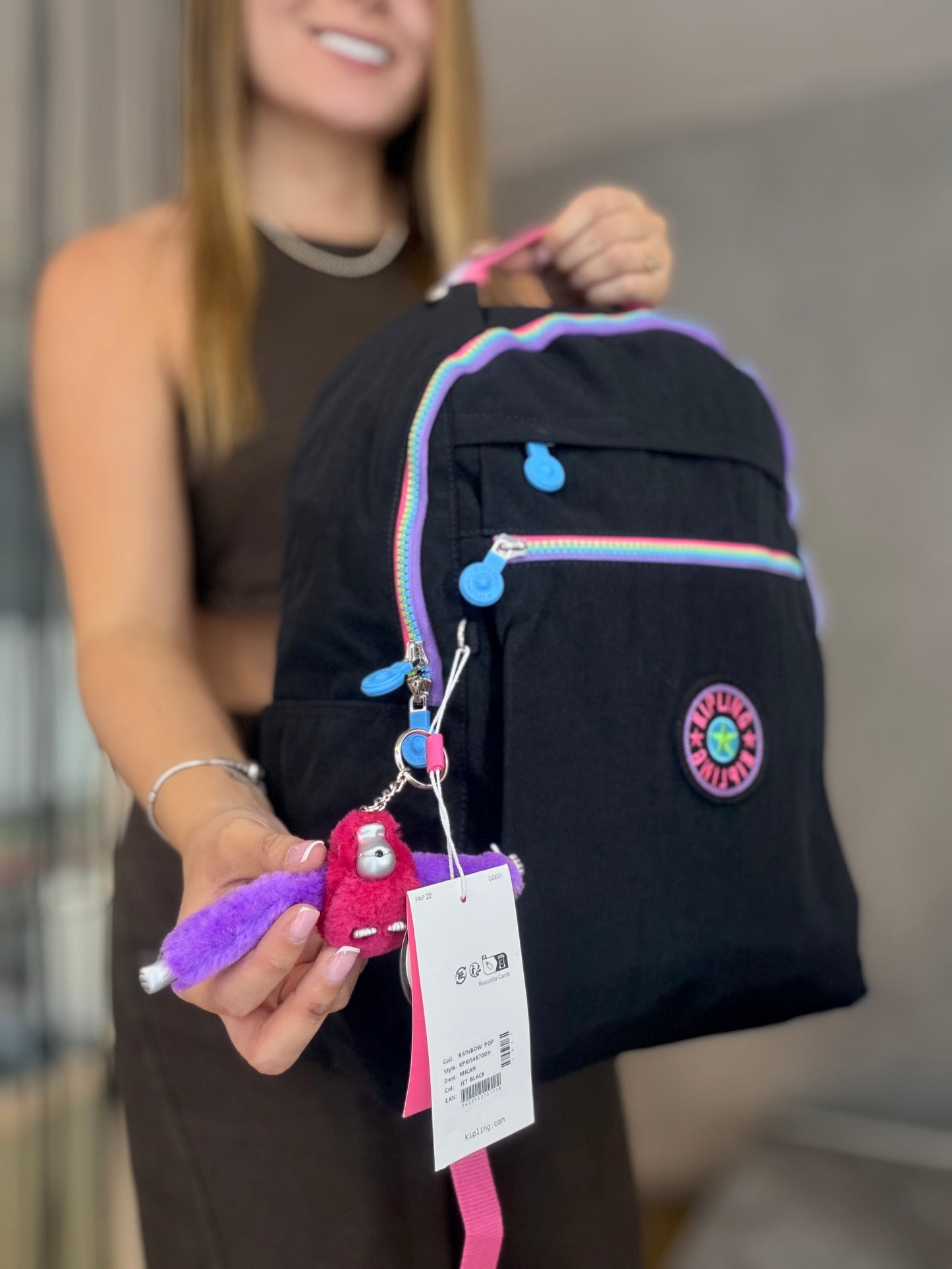 Morral talla M Negro
