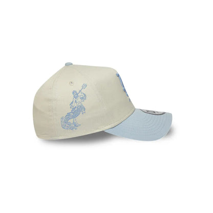 Gorra New Era LA 940 Ajustable Beige - Celeste