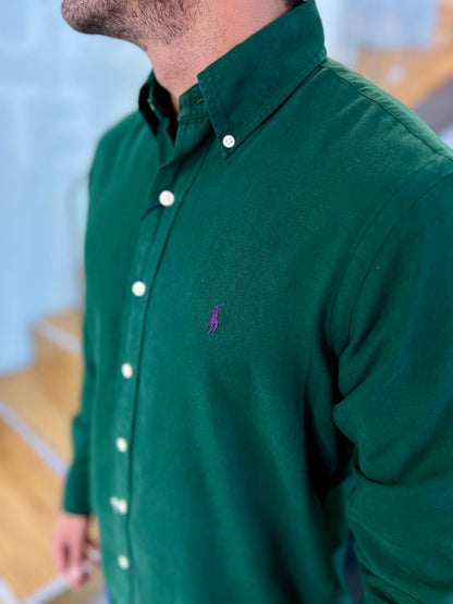 Camisa Polo R.L hombre Oxford
