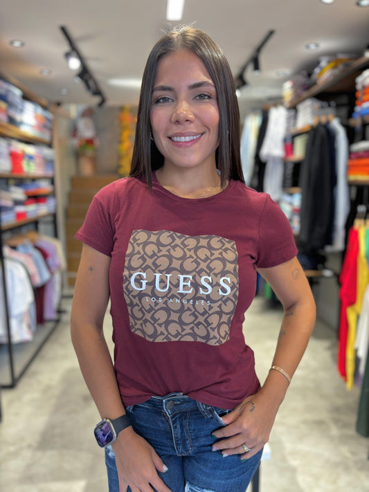 Camiseta Guess Mujer Vinotino