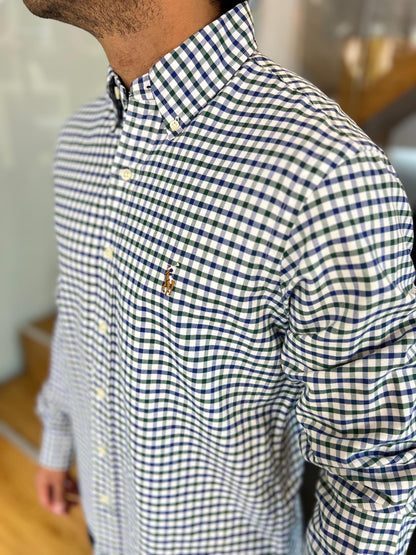 Camisa Polo R.L hombre Oxford