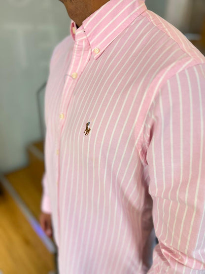 Camisa Polo R.L hombre Oxford