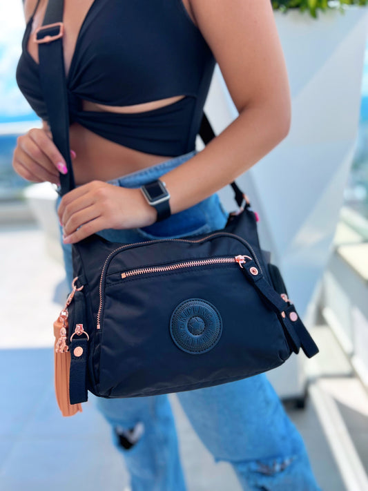 Bolso de Mano Negro de Lujo