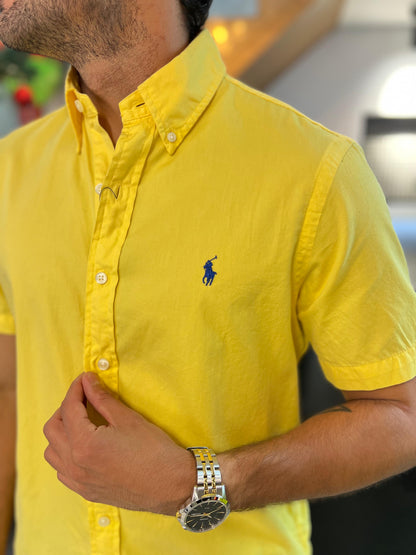 Camisa Polo R.L hombre Algodón Manga Corta Nueva Colección