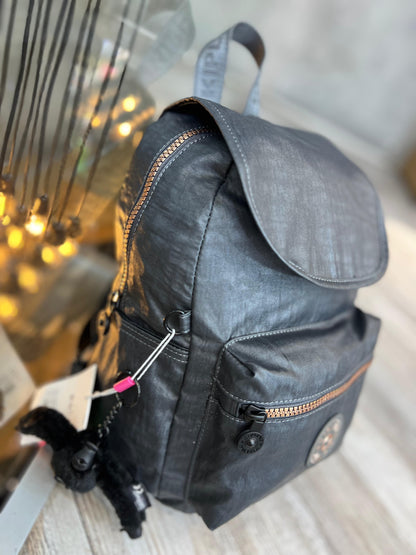 Morral Talla S City Pack Gris Metalizado
