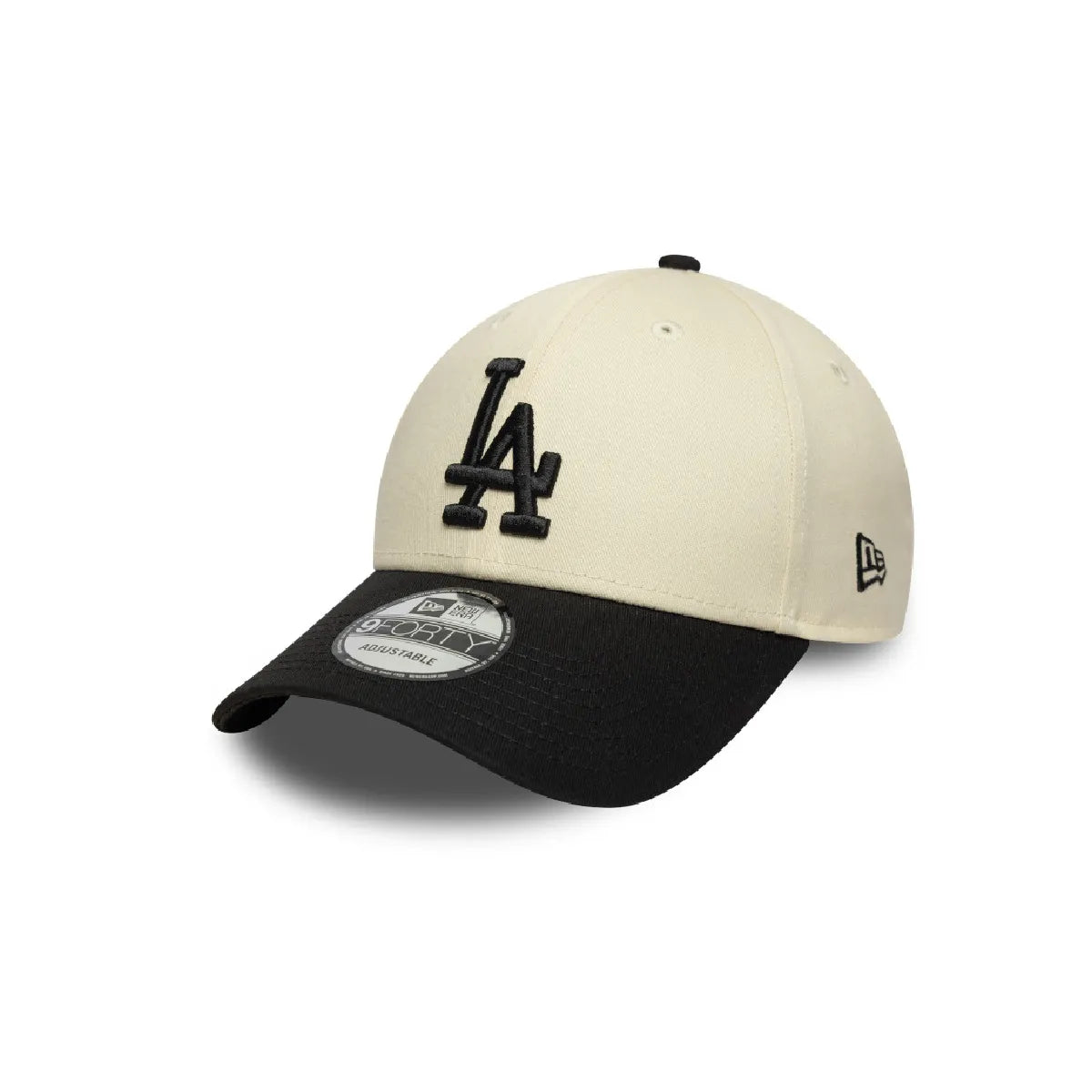 Gorra New Era LA 940 Ajustable Beige - Negro
