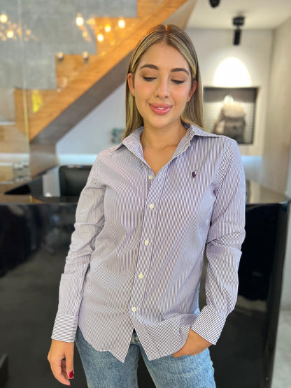 Camisa Polo R.L Dama Algodón