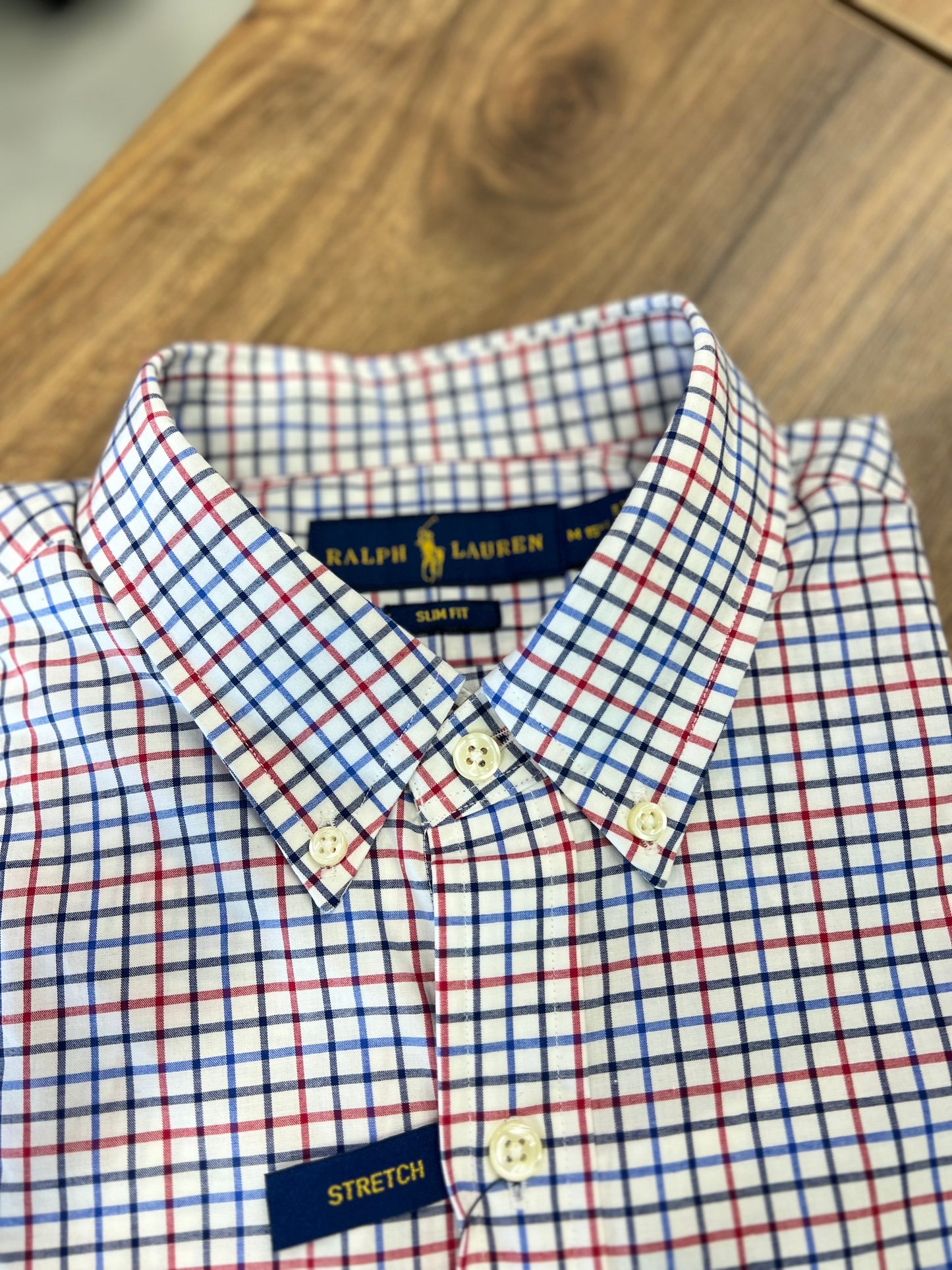 Camisa Polo R.L hombre Algodón  Slim Fit