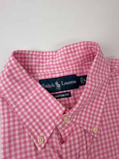 Camisa Polo R.L hombre Algodón Custom Fit