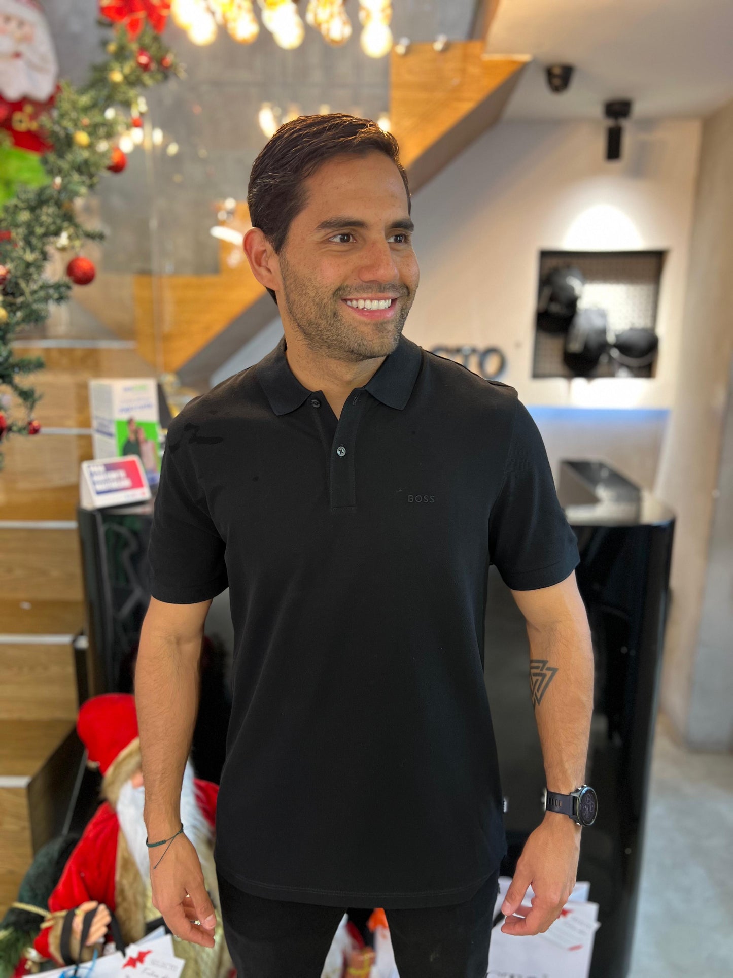 Polo Hugo Boss Negra