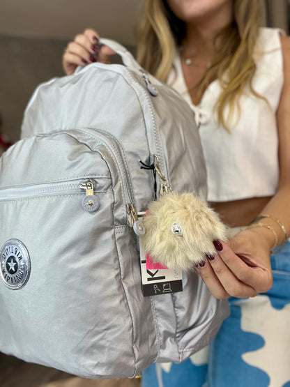 Morral Talla L Plateado