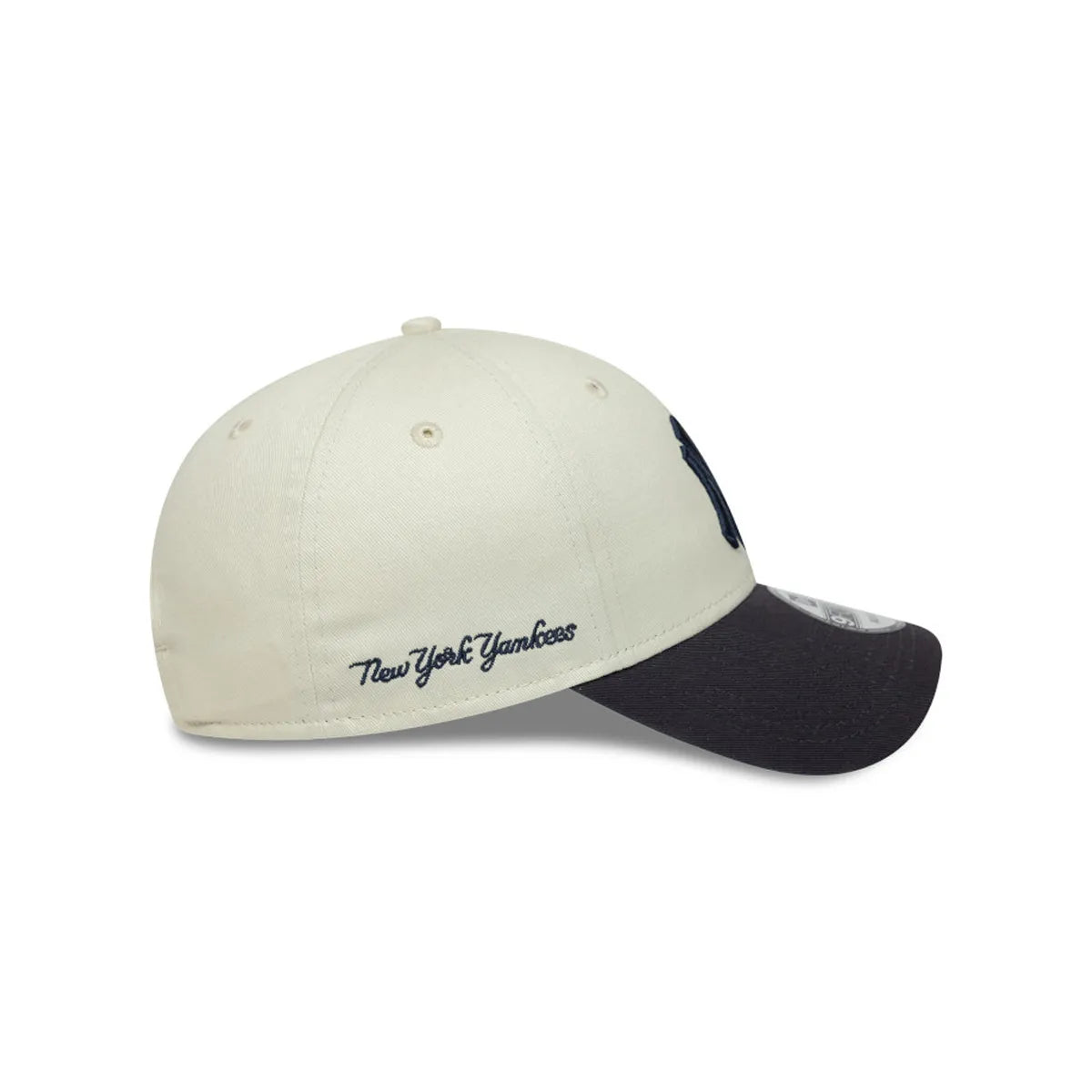 Gorra New Era NY 940 Ajustable Beige - Azul