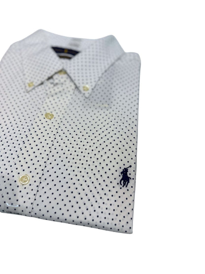 Camisa Polo R.L hombre Performance Puntos Azules
