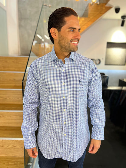 Camisa Polo R.L hombre Algodón