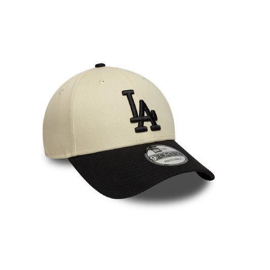Gorra New Era LA 940 Ajustable Beige - Negro