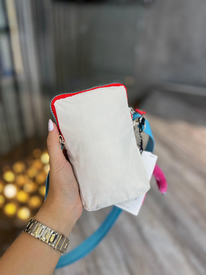 Bolso Manos Libres Mini Crema