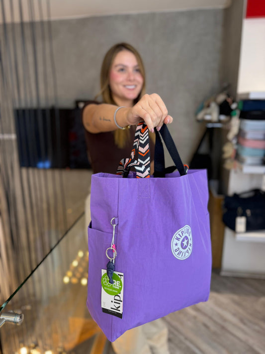 Bolso de Mano Morado