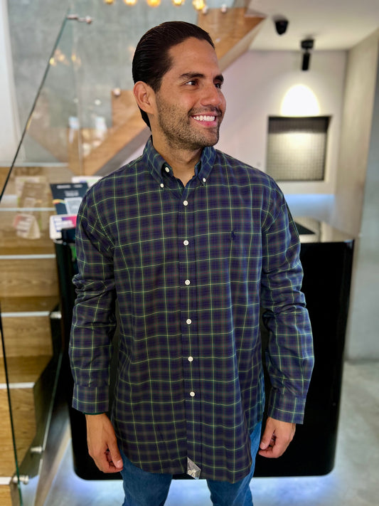 Camisa Polo R.L hombre Algodón
