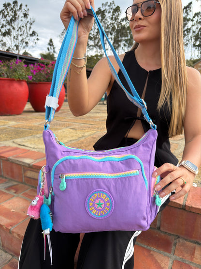 Bolso Manos libres Morado