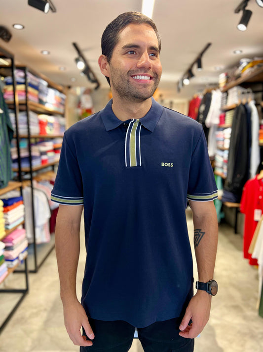 Polo Hugo Boss Azul