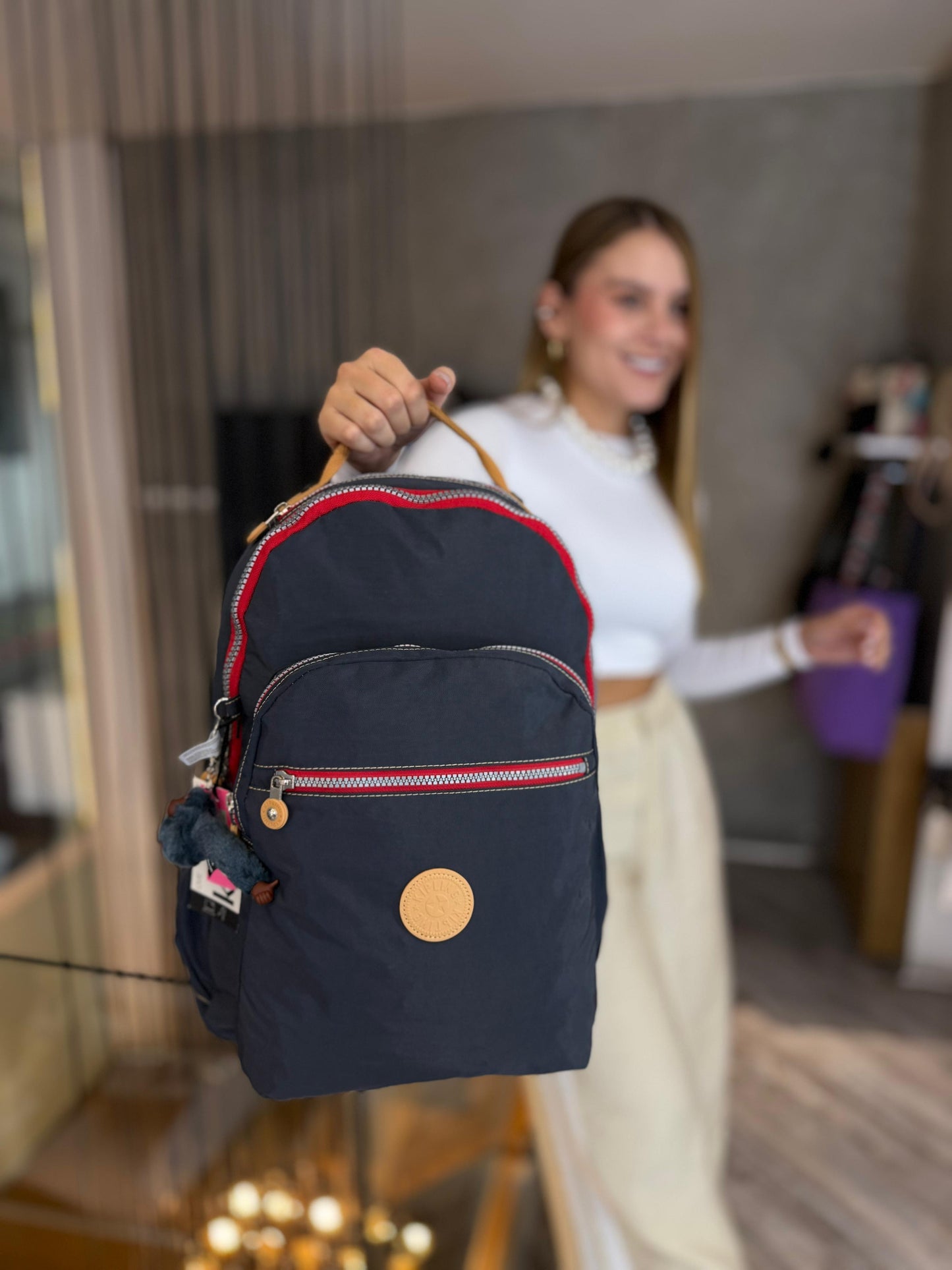 Morral Talla L Azul