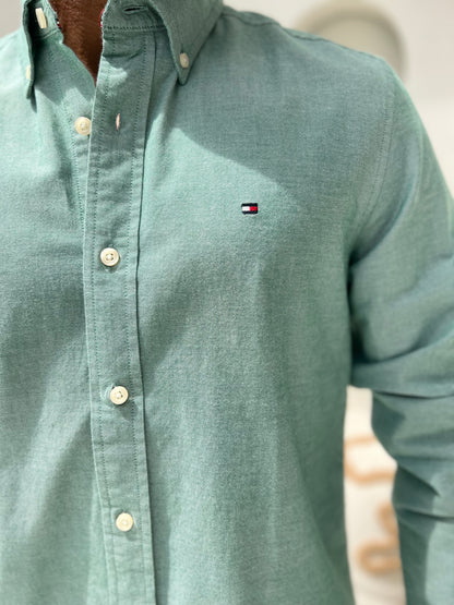 Camisa Tommy Hilfiger Verde N.C