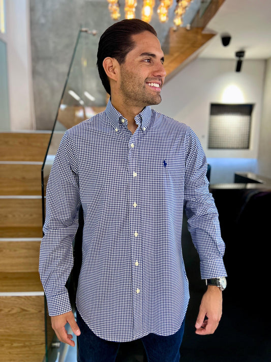 Camisa Polo R.L hombre Algodón