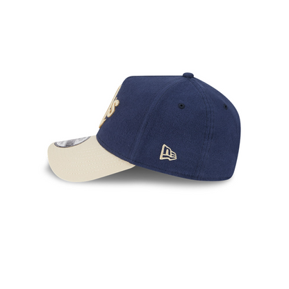 Gorra New Era 940 Athletics Oakland Azul Gamuza