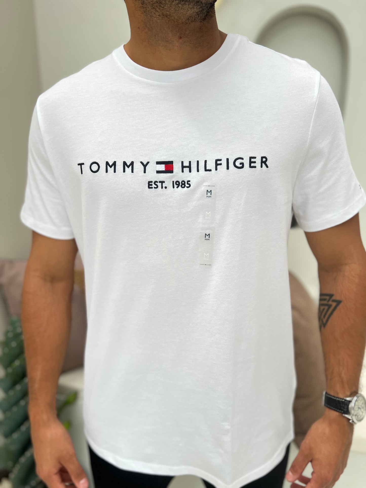 Camiseta Tommy Hilfiger Blanca