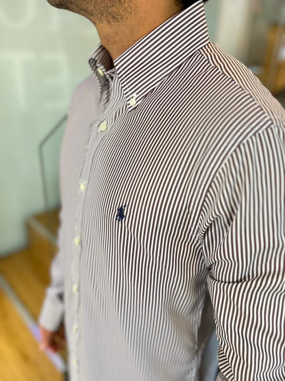 Camisa Polo R.L hombre Algodón Slim Fit