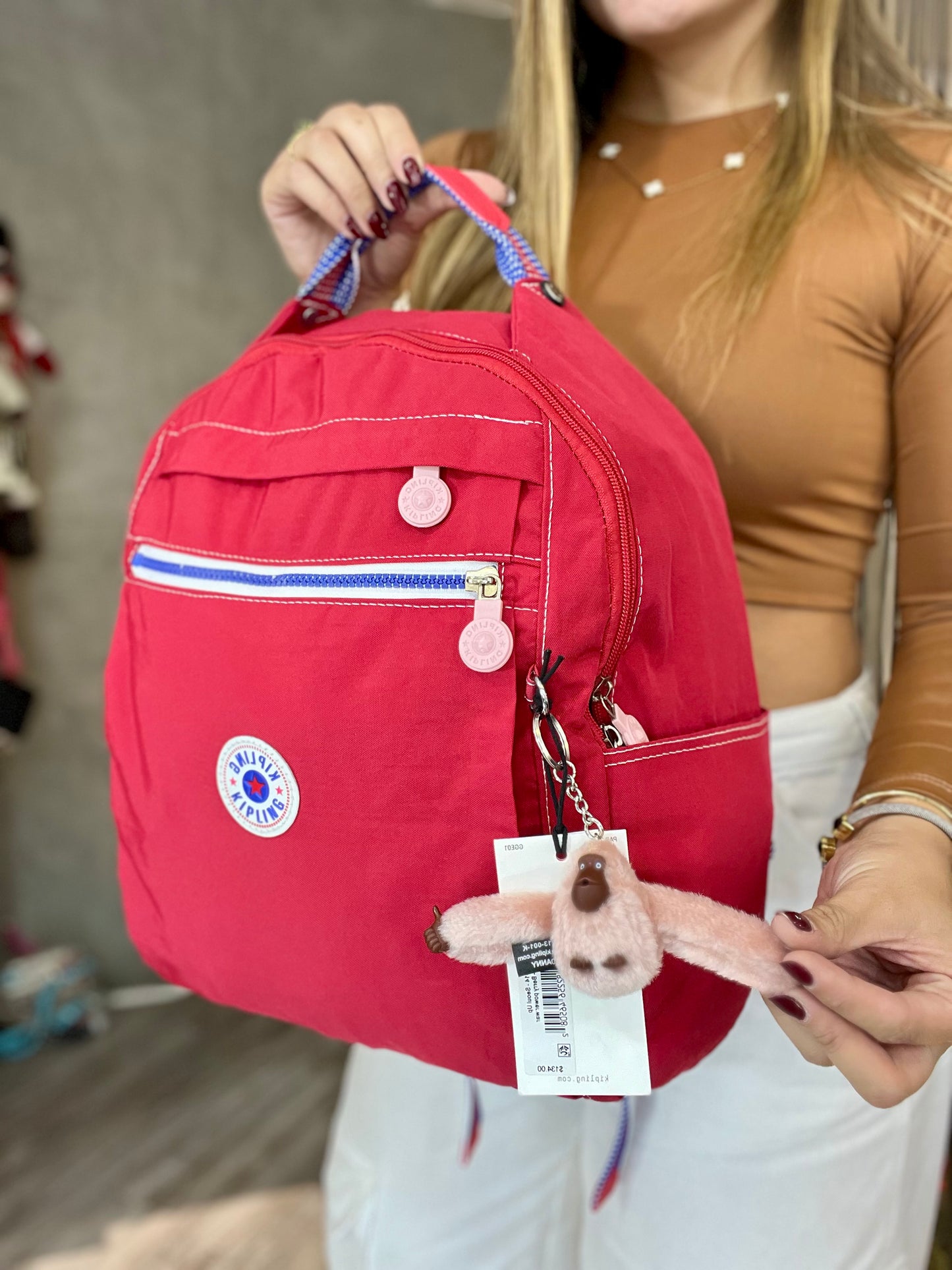 Morral talla M Rojo