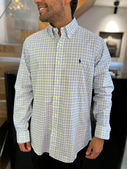 Camisa Polo R.L hombre Algodón