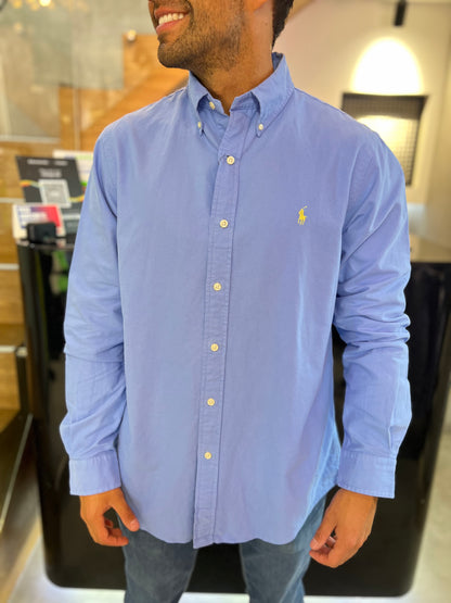 Camisa Polo R.L hombre Oxford