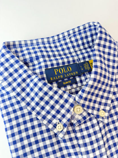 Camisa Polo R.L hombre Oxford Slim Fit
