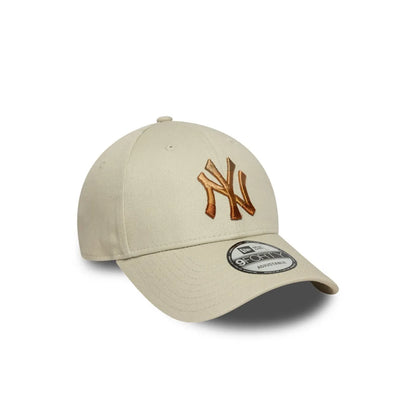 Gorra New Era NY 940 Ajustable Beige