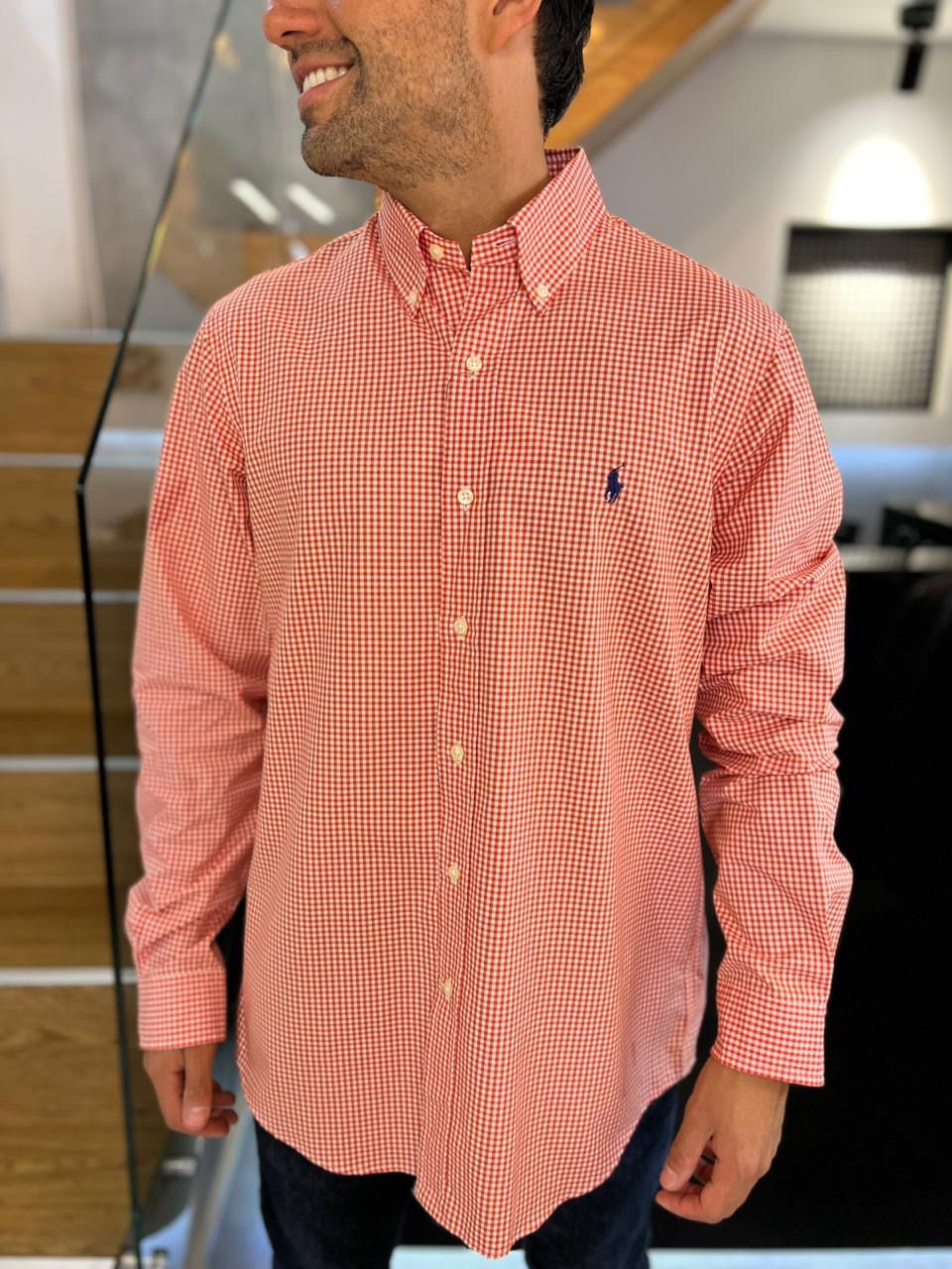 Camisa Polo R.L hombre Algodón