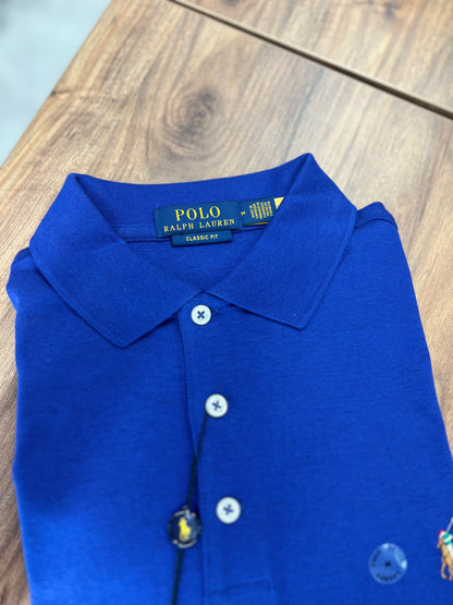 Polo R.L hombre Azul